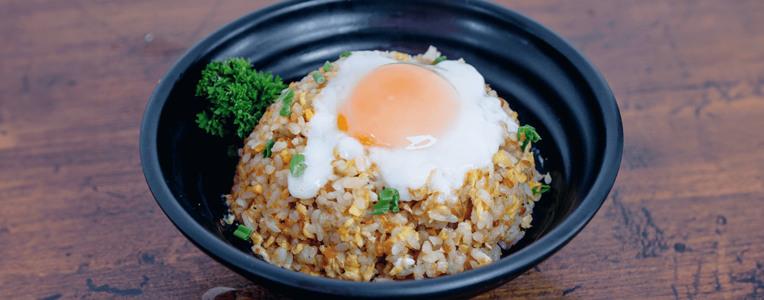 Garlic Fried Rice w Onsen Egg