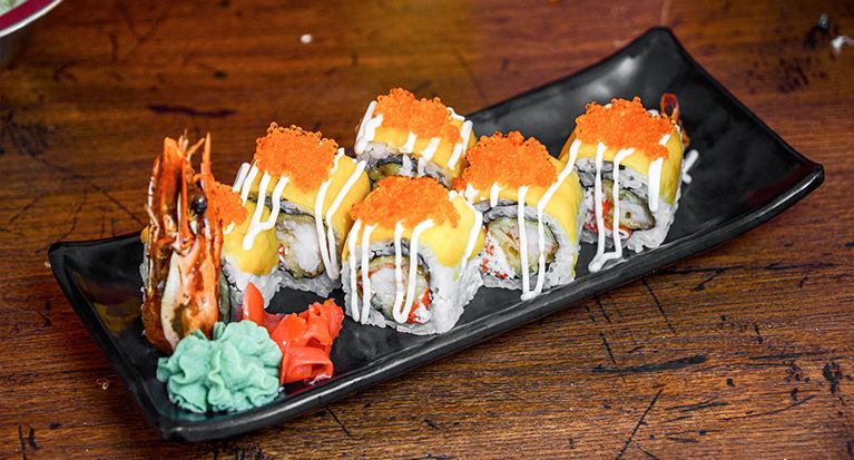 Tempura Prawn Mango Maki