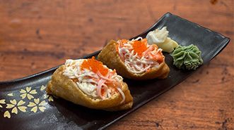 Inari Kani Salad Sushi