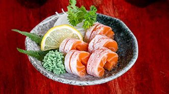 Salmon Belly Sashimi