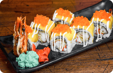 Tempura Prawn Mango Maki