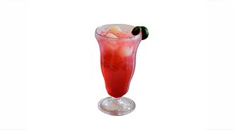 Rose Water with Chia Seeds, Lime and Longan
