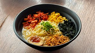 Kimchi with Minced Chicken Ramen*